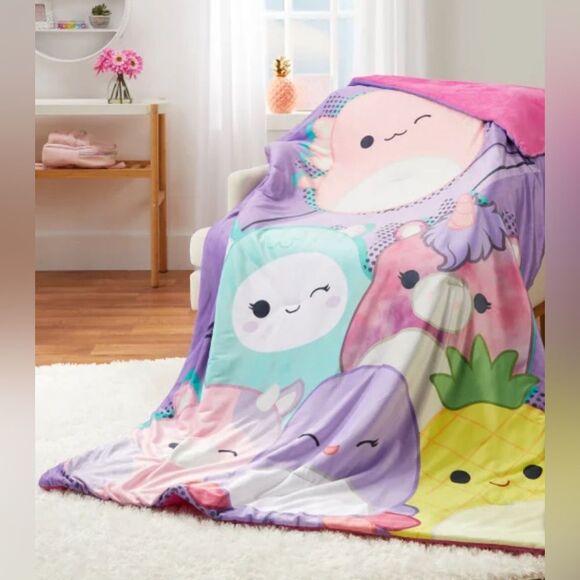 Squishmallows Other - BRAND NEW with Tags!!!! Squishmallows Snuggle Throw Blanket 50” x 70”